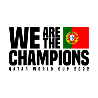 Qatar World Cup Champions 2022 - Portugal T-Shirt