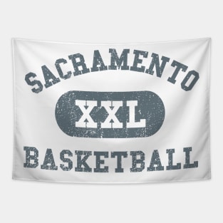 Sacramento Basketball III Tapestry