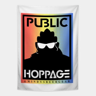 Public Hoppage Clothing Tapestry