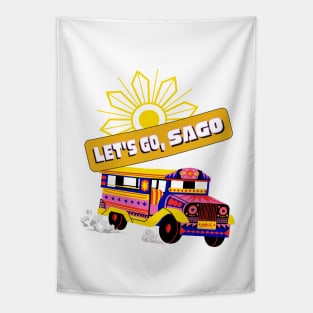 Lets go Jeepney Tapestry