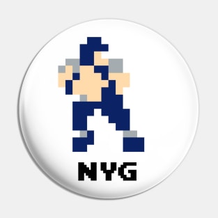 8-Bit Quarterback - New York Pin