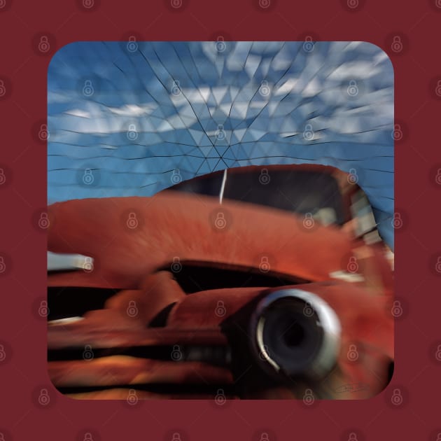 Abandoned 1950s Chevy Truck, Texas, 1991, Image 2 by Wondergarbs