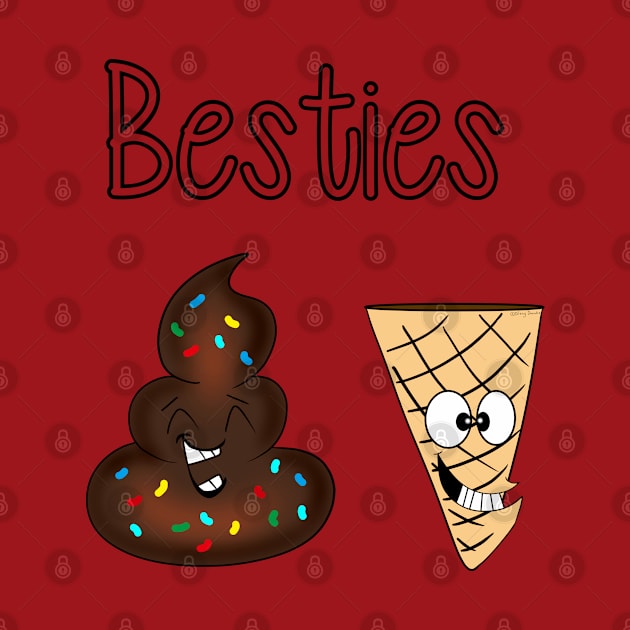 Besties_Chocolate by DitzyDonutsDesigns