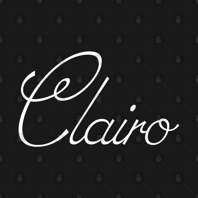 Clairo Merch Clairo Logo by Thomas-Mc