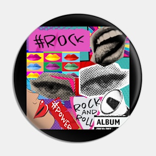 Retro POP Art Design Pin