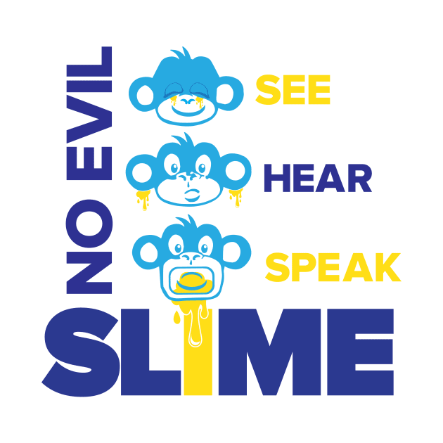 Slime St. 3 Wise Monkeys by SlimeSt_Merch