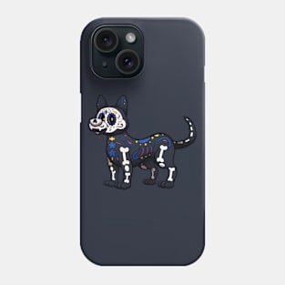 Day Of The Dead Dog Phone Case