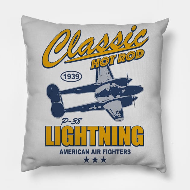 P-38 Lightning Pillow by TCP