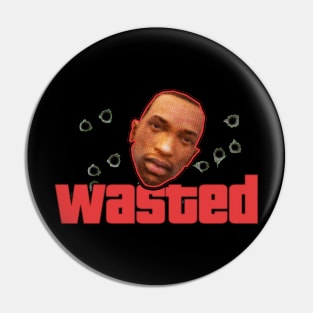 WASTED GTA San Andreas Pin