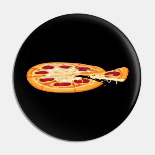 Warm Tasty Pizza Pin