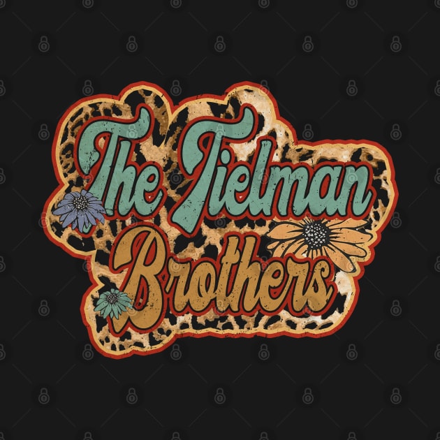 Personalized Flowers Brothers Proud Name Vintage Beautiful The Tielman by BilodeauBlue