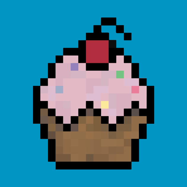 Pixel Cupcake by katarinaamaria