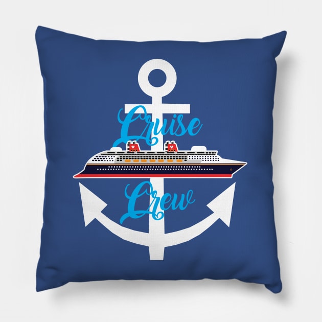 Magical Cruise Crew Pillow by Lunamis