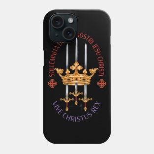 Vive Christus Rex Phone Case