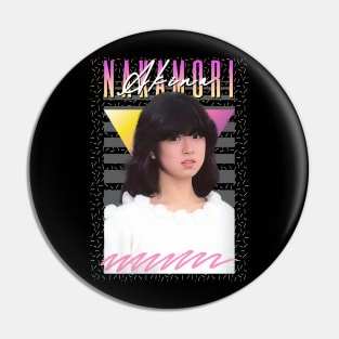 Akina Nakamori Retro Aesthetic Fan Art Pin