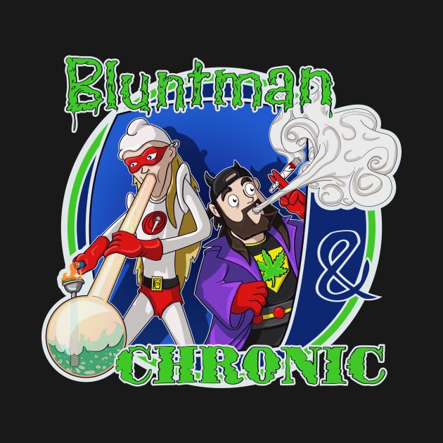 Bluntman and Chronic by BAHMcreations