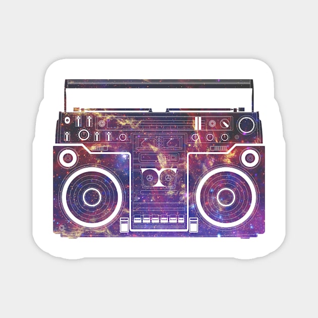Boom Box Magnet by Bethany-Bailey