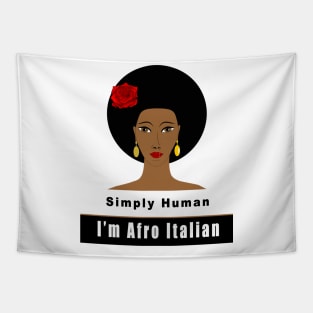 I'm Afro Italian Tapestry