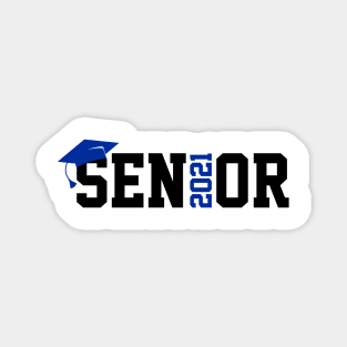 Senior 2021 T-Shirt Magnet