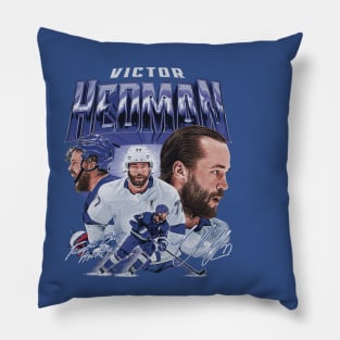 Victor Hedman Tampa Bay Vintage Pillow