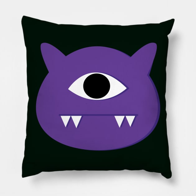 Ellie's Backpack Monster Pillow by underwatercity