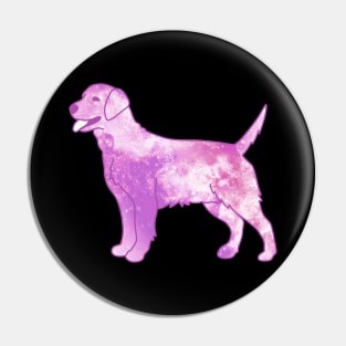 Galaxy Dog Pin