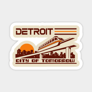 City Of Tomorrow - Detroit Magnet