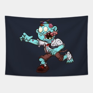 Chubby Zombie Kid Tapestry