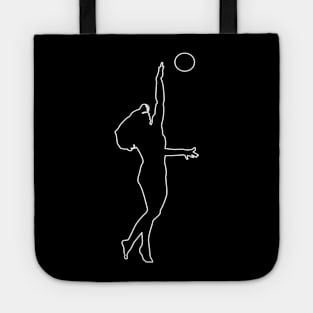 Volleyball beach volleyball air ball beach sport Tote