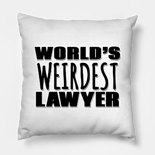 World's Weirdest Lawyer Pillow