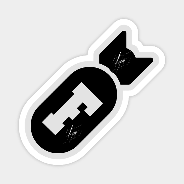 F Bomb Magnet by The WYLD Tribe