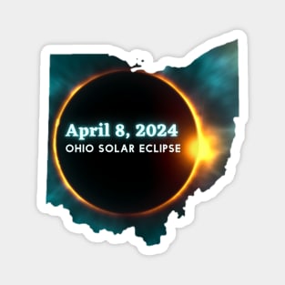 Ohio Solar Eclipse 2024 Magnet
