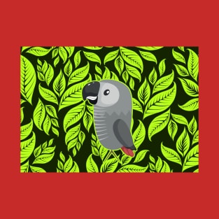 African Grey Parrot T-Shirt