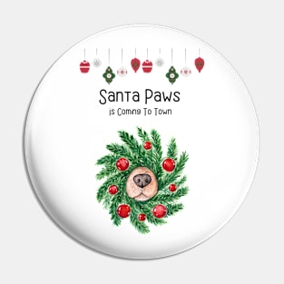 Sniff Sniff - Santa Paws is coming to town! Pin