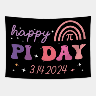 happy pi day teaching math groovy style Tapestry