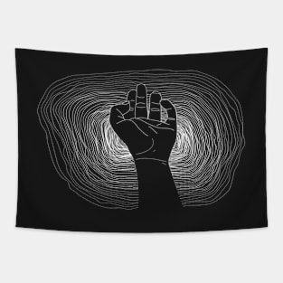 Hand to the Future Tapestry