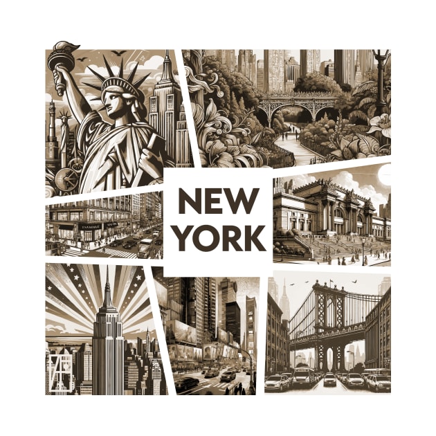 USA CITY - NEW YORK - TRAVEL -2 by ArtProjectShop