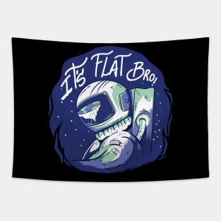 Flat earth Tapestry