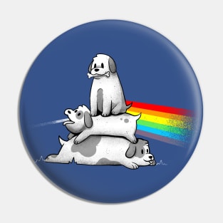 Bark Side of the Moon - Cute Dog Music Gift Pin