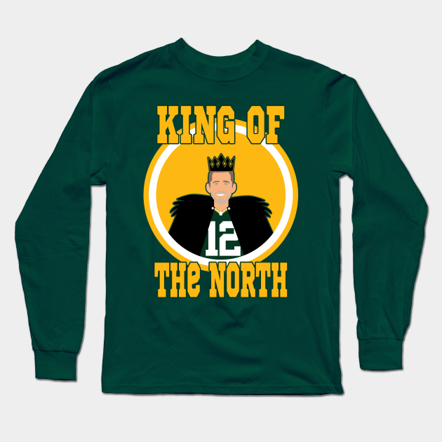 aaron rodgers king of the north shirt