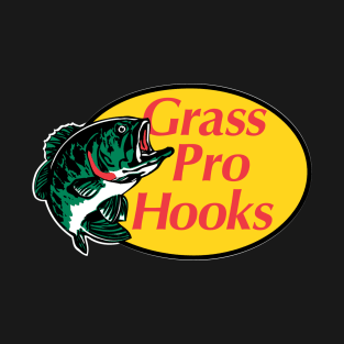 How do you catch a Square Grouper? Grass Pro Hooks! T-Shirt