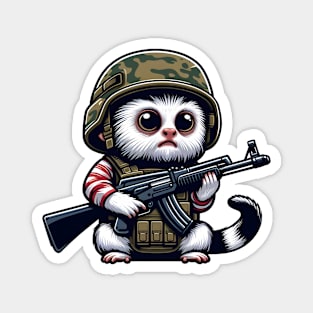 Tactical Marmoset Monkey Magnet