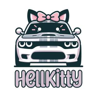 Cute Hellcat Kitten T-Shirt