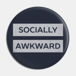 Socially Awkward Introvert T-Shirt Pin