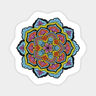 Mandala colour Magnet