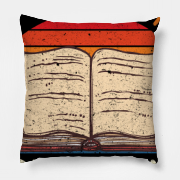 Vintage Sunset All The Cool Kids Are Reading Book Gift All The