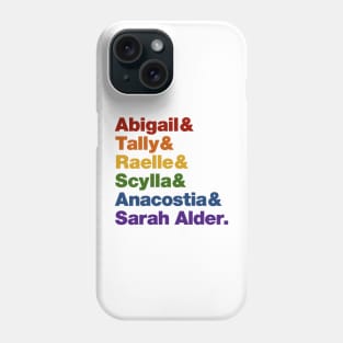 Pride Motherland: Fort Salem - Character Names Phone Case