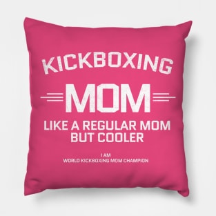 kickboxing mom Pillow