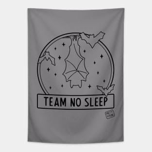 Team No Sleep Bats Tapestry