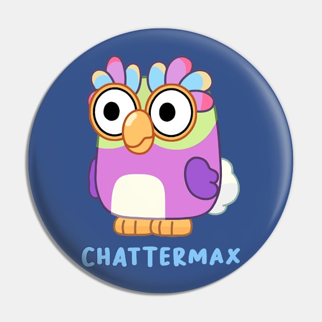 Chatterbird Level MAX Pin by Karl Doodling